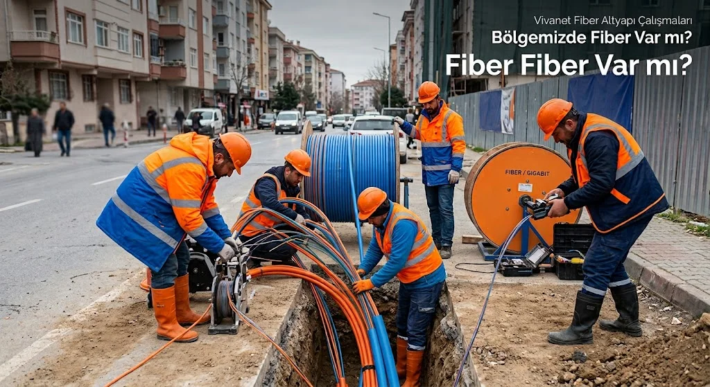 Vivanet Altyapı Genişletme Çalışmaları: Hangi Bölgelerde Fiber Var?